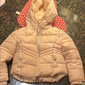 Michael kors Kids Pink Puffer Jacket